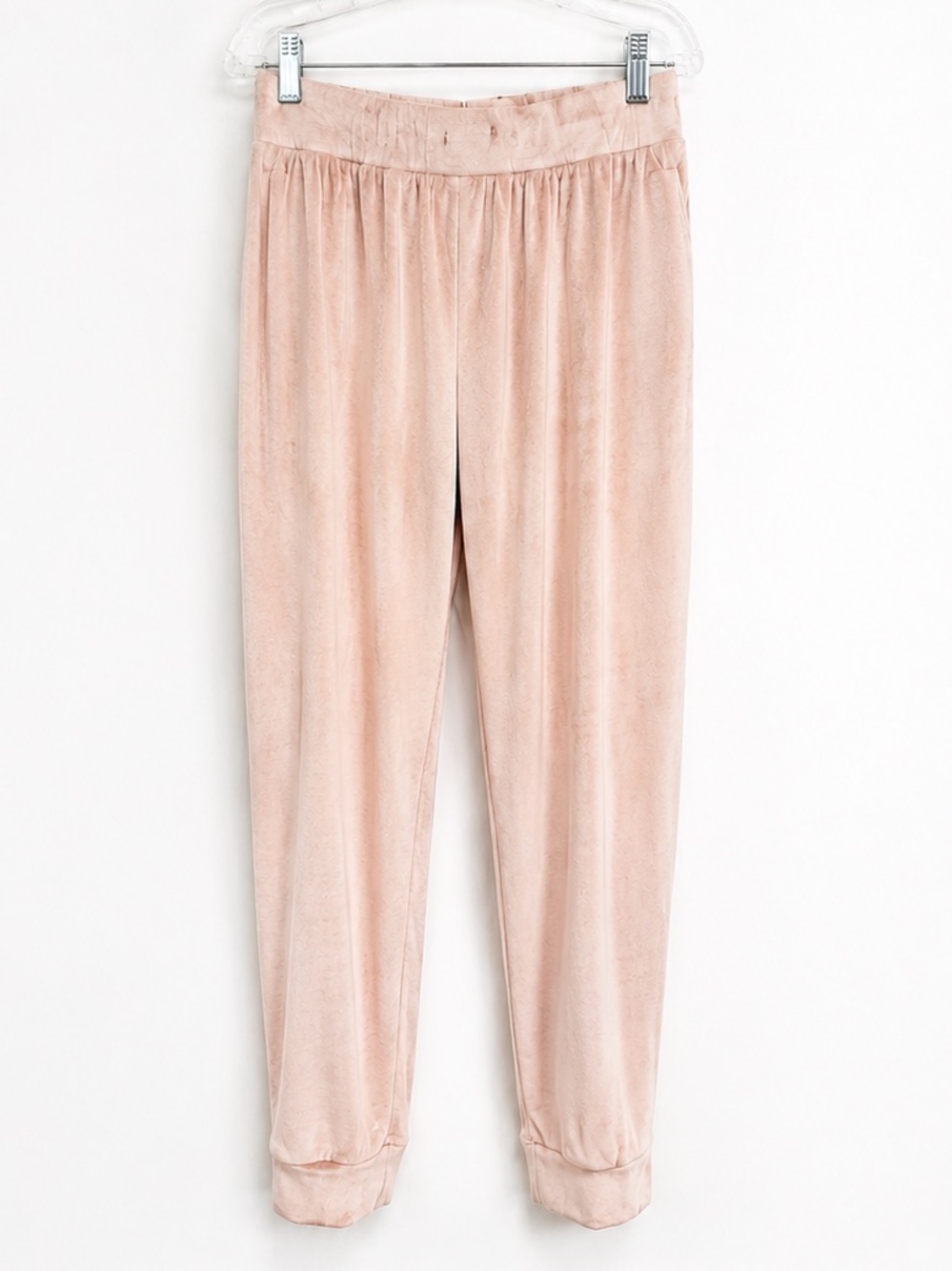 Danskin Blush Pink Ribbed Soft Pants